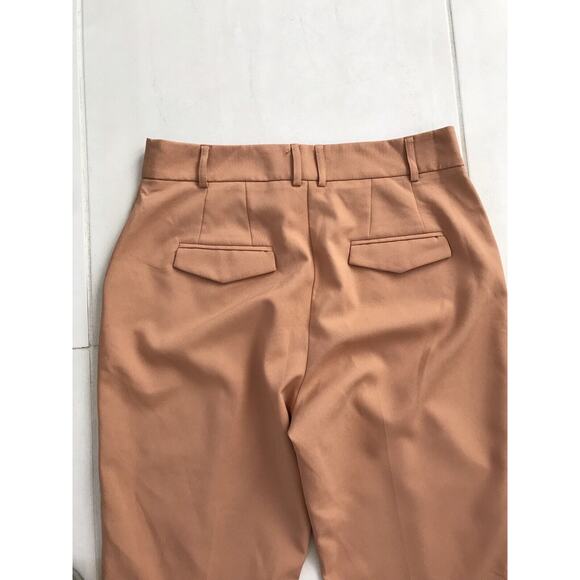 ASOS Design High Waist Straight Leg Seam Front Cropped Pants FLAW - Picture 8 of 9